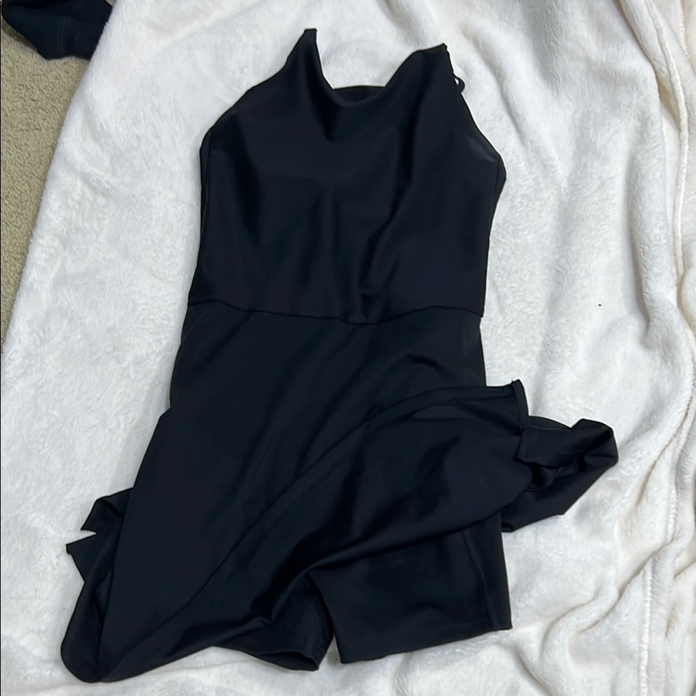 Elegant Black Sleeveless Dress